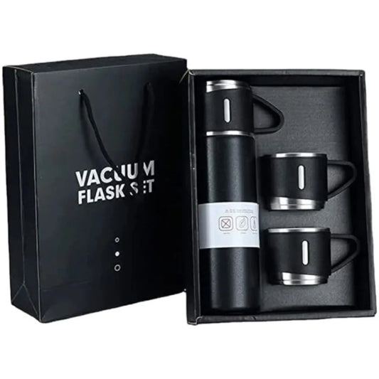 Stainless Steel Vacuum Flask Set | Hot & Cold