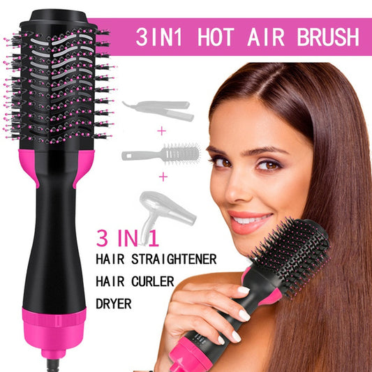 Hot Air Brush | Dryer, Straightener & Volumizer